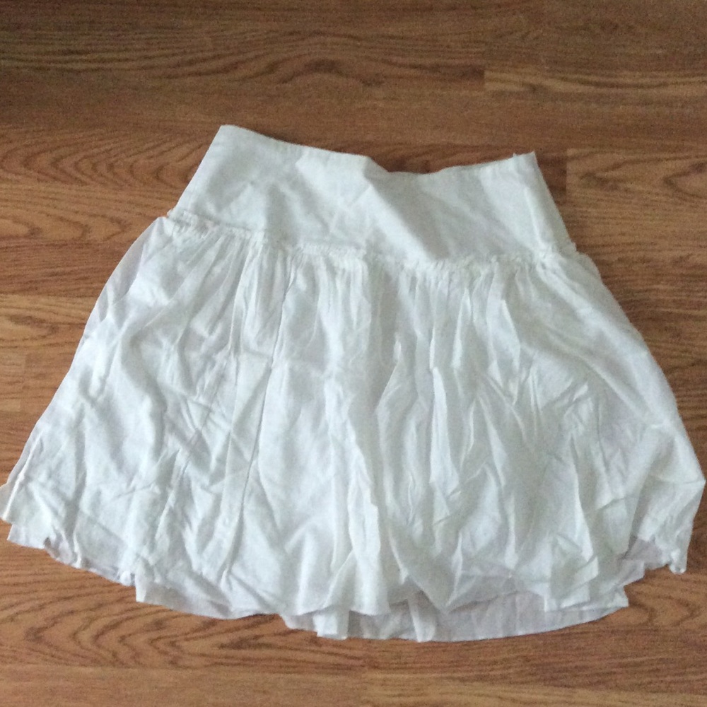 Gap white cotton skirt